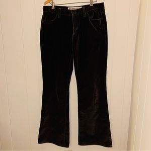 GAP brown velvet pants